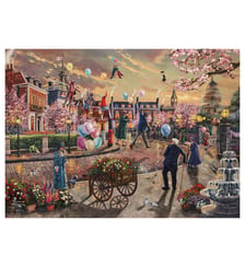 Poster Disney x Thomas Kinkade - Disney - Mary Poppins Returns Poster & Frame