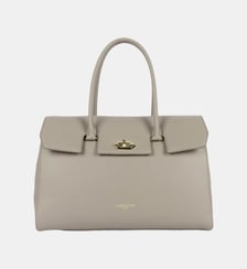 Très grand sac cabas épaule Milano Cosmos en cuir Lancaster