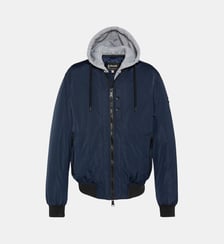 Blouson à capuche avec plastron amovible Schott