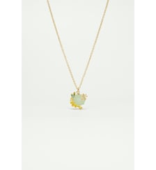 Collier pendentif Mimosa et anis étoilé Les Néréides