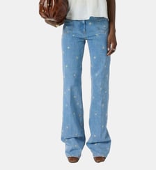 Jean flare à fleurs - ANNA Gerard Darel