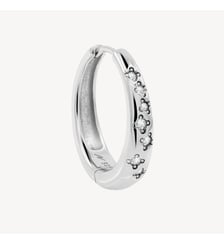 Créole Grande Harmonie blanche Nebuleuse Bijoux
