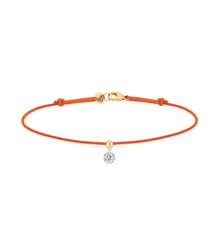 Bracelet Cordon BB - Diamant solitaire 0,15ct - Or jaune 750‰ La Brune & La Blonde