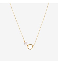 Collier doré amethyste - FIDJI Caroline Najman