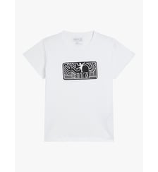 t-shirt Brando en coton artiste Thibaut Ren Agnès b.