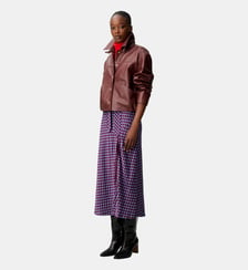 Blouson cuir court Claudie Pierlot