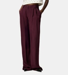 Pantalon en jacquard à motif cravate Pinko