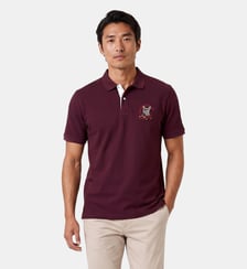 Polo piqué Funky Animals manches courtes en coton Serge Blanco