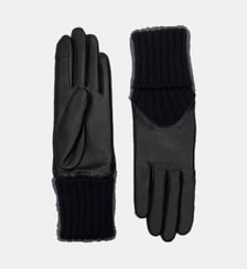 Gants Cécilia Femme Cuir Doublés Alpaga Agnelle