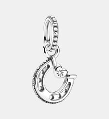 Charm Pendant Fer à Cheval Porte-Bonheur Pandora