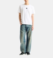 T-shirt avec logo brodé Balmain