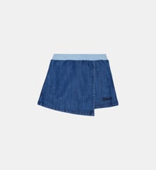 Jupe courte avec logo Diesel Kids