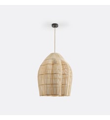 Suspension en rotin Ø50 cm La Redoute Interieurs