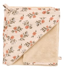 Cape de bain bambou et gant BB & Co