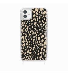 Coque de téléphone glossy léopard avec anneaux pour iPhone 11 La Coque Française
