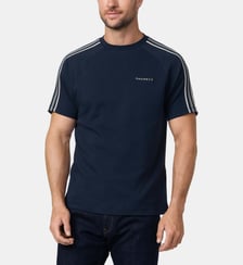 T-Shirt Coupe Regular À Manches Courtes Avec Bande Hackett London