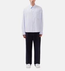Chemise à la mode 1/1 Oversized Col Kent Studio Seidensticker