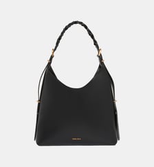 Sac Hobo Jess en cuir lisse Vanessa Bruno