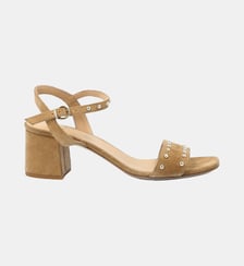 Sandale jacynthe - cuir velours Colisée Paris