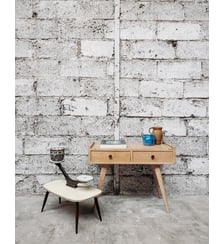 Table d'appoint en bois Hanna N°383- Produit chiné Debongout