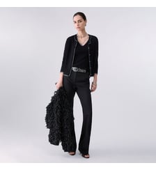 Cardigan avec bordures en Lurex® Liu Jo