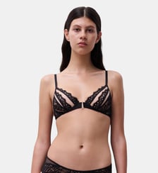 Soutien-gorge armature avec dentelle de Leavers Chantelle X