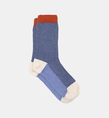 Chaussettes en coton peigné chevrons Billybelt