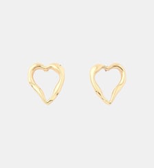 Boucles d'oreilles cœur irrégulier - Collection Recyclée Balaboosté