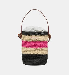Sac à bandoulière Tea Bag avec logo Marni
