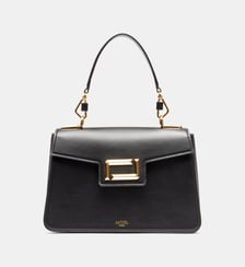 Sac porté main M en cuir signature Lancel