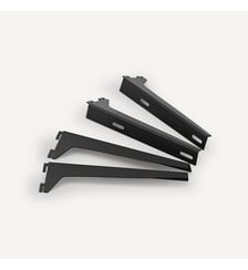 Lot de 4 équerres pour étagères métal AM.PM