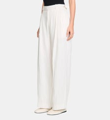 Pantalon de tailleur à rayures Sandro