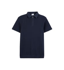 Polo tricot relief ajouré Ikks