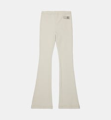 Pantalon legging flare avec logo MM6 Maison Margiela