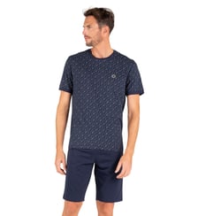 Pyjama court col rond SMILEYWORLD® Eminence