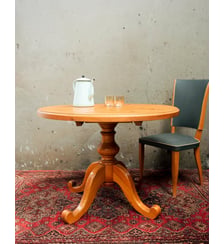 Table à manger ronde Romy N°1418- Produit chiné Debongout