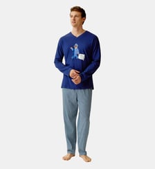 Pyjama en jersey de coton - Pilote de lit Arthur