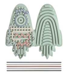 Jouet sensoriel en silicone Mushie