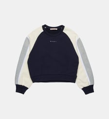 Sweat signature en coton Marni