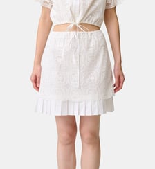 Jupe courte dentelle Claudie Pierlot