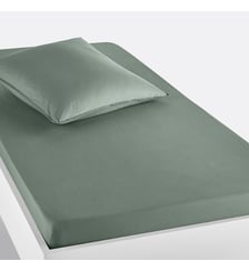 Drap housse enfant uni en coton lavé La Redoute Interieurs