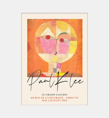 Poster   Paul Klee - Senecio - Paul Klee x PSTR Studio Poster & Frame