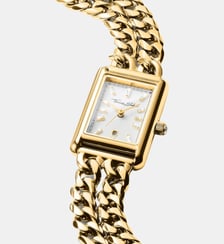 Thomas Sabo Montre pour femme Elegance rectangulaire dorée acier, acier Thomas Sabo