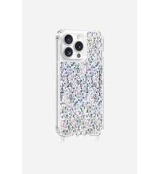 Coque de téléphone paillettes holographiques avec anneaux pour iPhone 13 Pro La Coque Française