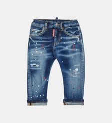 Jean slim délavé bleu moyen Dsquared2