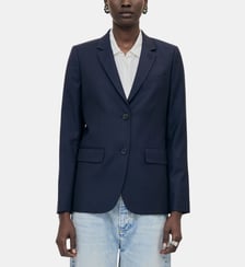 Veste de costume en laine coupe cintrée The Kooples