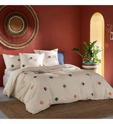 Housse de couette coton La Redoute Interieurs