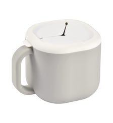 Pick 'n' Snack gris velours - tasse à goûter en silicone Beaba