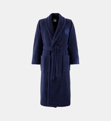 Peignoir de bain long en coton modal Yves Delorme