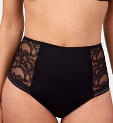 Culotte haute Sublime noire Maison Lejaby
